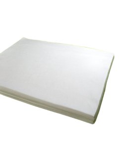 Jednorázové prostěradlo – řezané, netkaná textilie, 45 g/m² – hygienické a savé prostěradlo pro wellness, masáže a zdravotnictví