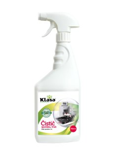 KLASA – Čistič sporáků a trub 750 ml – silný proti mastnotě a připáleninám, ekologické složení, vhodný na trouby, sporáky i grily.