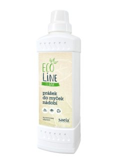 ECO LINE CLEAR – Prášek do myček nádobí 1 kg – pro dokonale čisté a lesklé nádobí bez šmouh, účinný i při nízkých teplotách