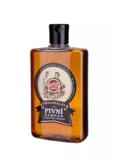 Originální pivní šampon 300 ml – regenerace, pevnost a lesk vlasů díky vysokému obsahu piva a vitamínů B.