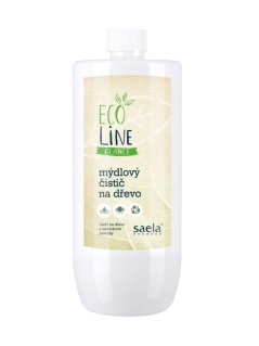 ECO LINE GLANCE – Mýdlový čistič na dřevo 1 l – šetrný čistič pro dřevěné a laminátové povrchy s příjemnou vůní