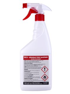 SAELA – Alkoholový čisticí prostředek 750 ml s rozprašovačem – silný čistič s 96% alkoholem pro efektivní čištění