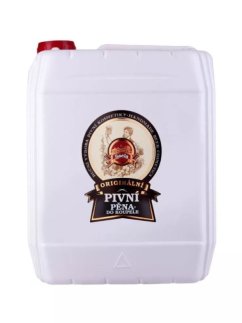 Originální pivní pěna® do koupele 5 l – bohatá pěna s pivem, glycerinem a vitamíny B pro dokonalou relaxaci a hydrataci pokožky.