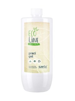 ECO LINE PRACTICAL – Prací gel 1 l – ekologický a vysoce koncentrovaný čistič pro barevné i bílé prádlo