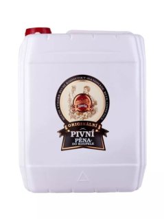 Originální pivní pěna® do koupele 5 l – bohatá pěna s pivem, glycerinem a vitamíny B pro dokonalou relaxaci a hydrataci pokožky.