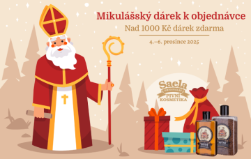 Mikulášská nadílka: Vyberte si dárek zdarma k nákupu nad 1000 Kč