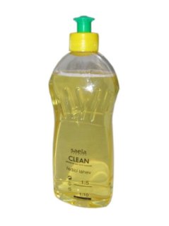 CLEAN – Ředící láhev 500 ml – pro přesné dávkování mycího roztoku a pohodlnou aplikaci při ručním mytí nádobí