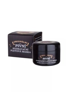 Originální pivní hydratační pleťová maska 100 ml – intenzivní hydratace, výživa a regenerace pro normální, suchou, zralou i citlivou pleť.