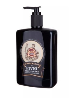 Originální pivní tělové mléko 500 ml – hloubková hydratace a regenerace s pivem, bambuckým máslem a makadamiovým olejem.