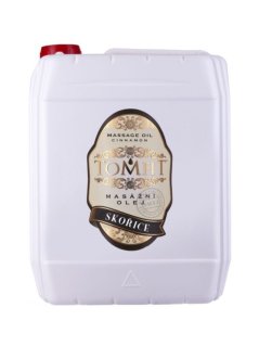 TOMFIT minerální masážní olej – Skořice 5 l – intenzivní prohřátí, podpora prokrvení a boj proti celulitidě TOMFIT minerální masážní olej – Skořice 5 l – intenzivní prohřátí, podpora prokrvení a boj proti celulitidě