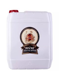 Originální pivní tekuté mýdlo 5 l – šetrné mytí, hydratace a regenerace pokožky s pivem, vitamíny B a glycerinem. Originální pivní tekuté mýdlo 5 l – šetrné mytí, hydratace a regenerace pokožky s pivem, vitamíny B a glycerinem.