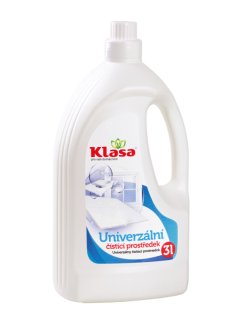 KLASA – Univerzální čisticí prostředek 3 l – účinný čistič na každodenní úklid, odstraňuje mastnotu, nezanechává šmouhy a krásně voní.