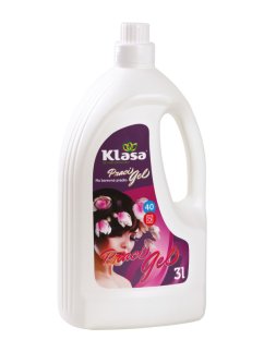 KLASA – Prací gel na barevné prádlo 3 l – chrání barvy před vyblednutím, odstraňuje nečistoty, šetrný k tkaninám, účinný i při nízkých teplotách.