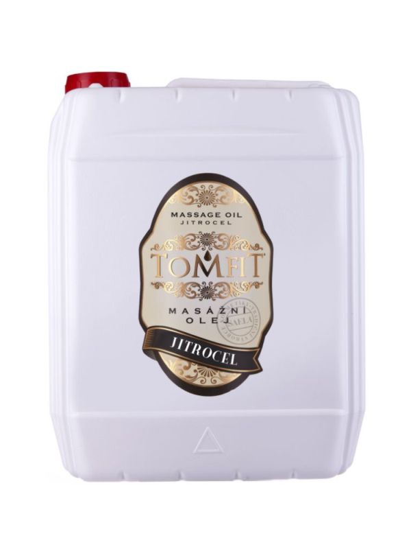 TOMFIT masážní olej – Jitrocel 5 l – regenerace, zklidnění a úleva pro pokožku TOMFIT masážní olej – Jitrocel 5 l – regenerace, zklidnění a úleva pro pokožku